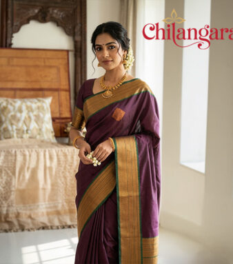 Designer silk saree for weddings
