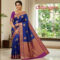 Festive silk saree