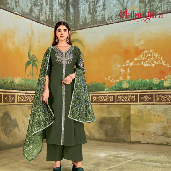 olive green and burgundy